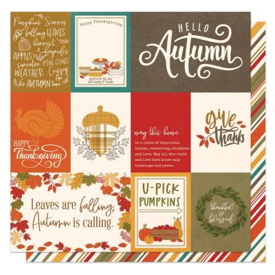 PhotoPlay Thankful Designpapier - Thankful & Blessed